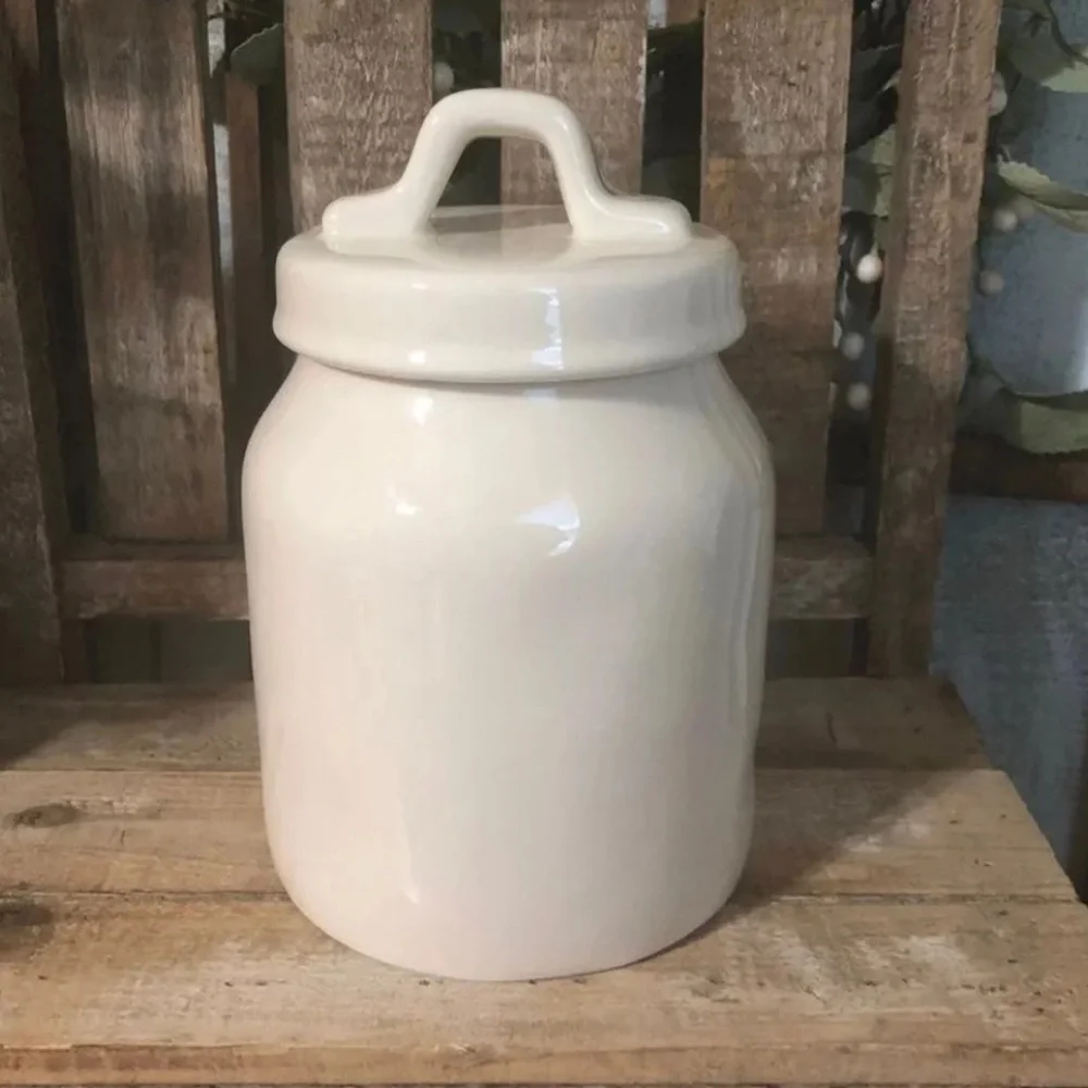 HTF Rae Dunn Baby EAT Canister